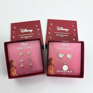 ✨Disney x Skinnydip Lion King Jewelry Set | Earrings & Necklace